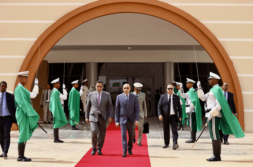  Le Président Ghazouani se rend à Abidjan pour assister à la cérémonie d’investiture de Sidi Tah, Président de la BAD