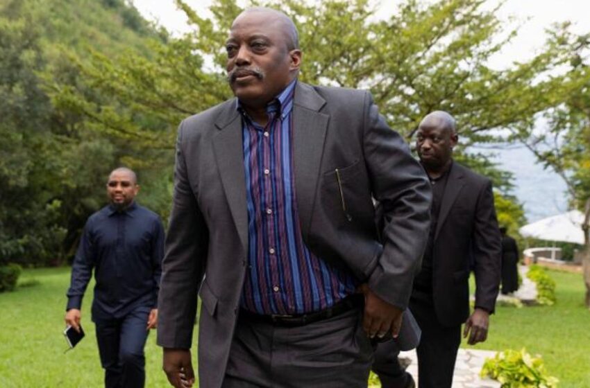  RDC : La peine de mort requise contre l’ex-président Joseph Kabila