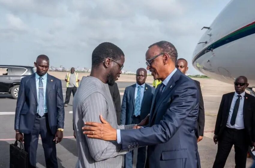 Africa Food Systems Forum 2025 : Le président Paul Kagame accueilli par Diomaye Faye