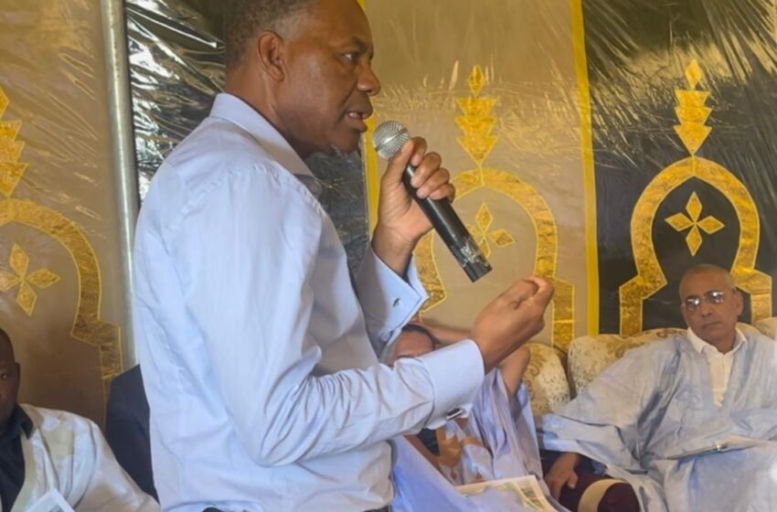  Nouadhibou : Le DG du port de Baie de repos reçoit la délégation parlementaire