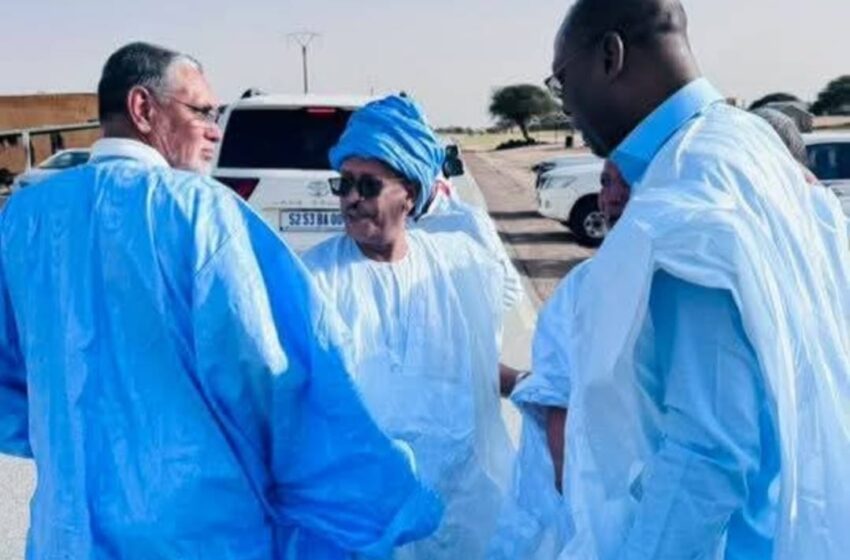  Arrivée du président du parti Insaf à Keur-Macène