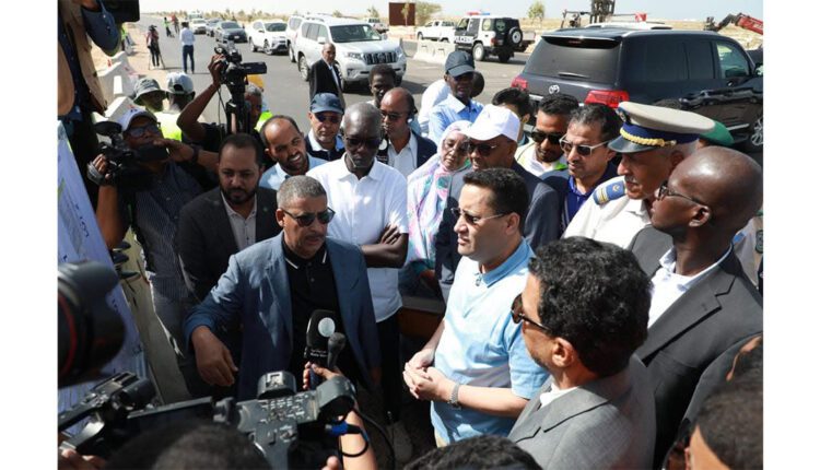  Le PM entame une visite d’inspection des composantes du PUD de la Ville de Nouakchott