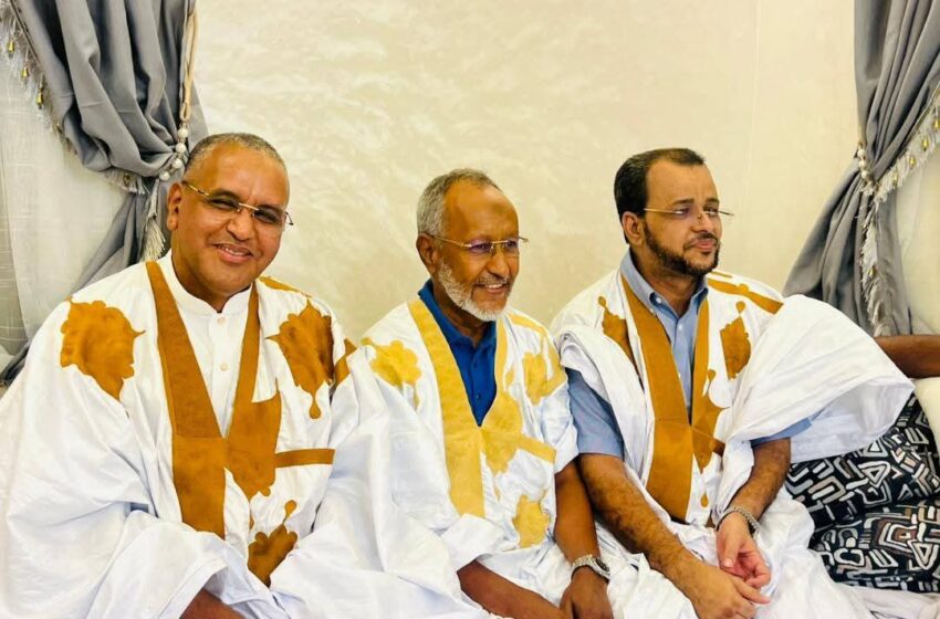 PHOTOS-Nommé DG de l’ANAC, Baba Ahmed Ould Baba Ahmed célébré