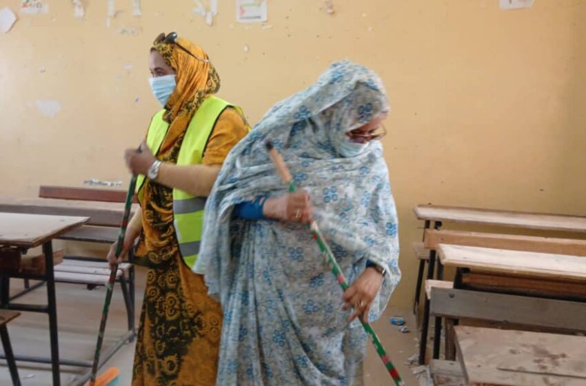  Nouadhibou : ouverture des classes, la mairie lance une grande campagne de nettoyage des espaces d’apprentissage (PHOTOS)