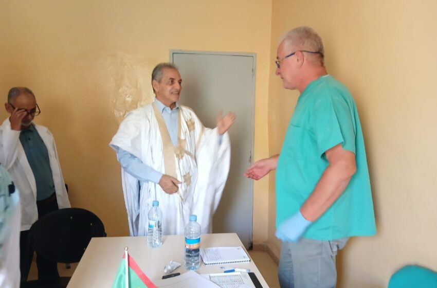  Nouadhibou : le maire invite les équipes médicales à être au service du citoyen (EN IMAGES)