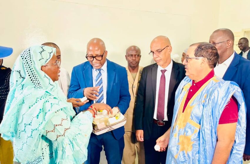 Photoreportage : Cérémonie de sortie d’une promotion de 60 jeunes formés en coupe et couture