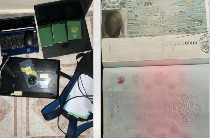  Mauritanie : arrestation d’un réseau spécialisé dans la falsification des visas, des documents de voyage et le trafic des migrants