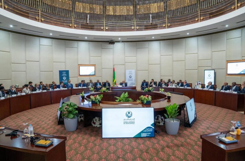  3e Réunion du CSIM : Ghazouani réaffirme la volonté de la Mauritanie d’offrir un environnement économique stable et pleinement compétitif (PHOTOS)