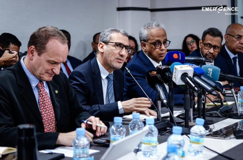  Conférence de presse conjointe entre la Banque Centrale, le ministère des Affaires économiques et le FMI