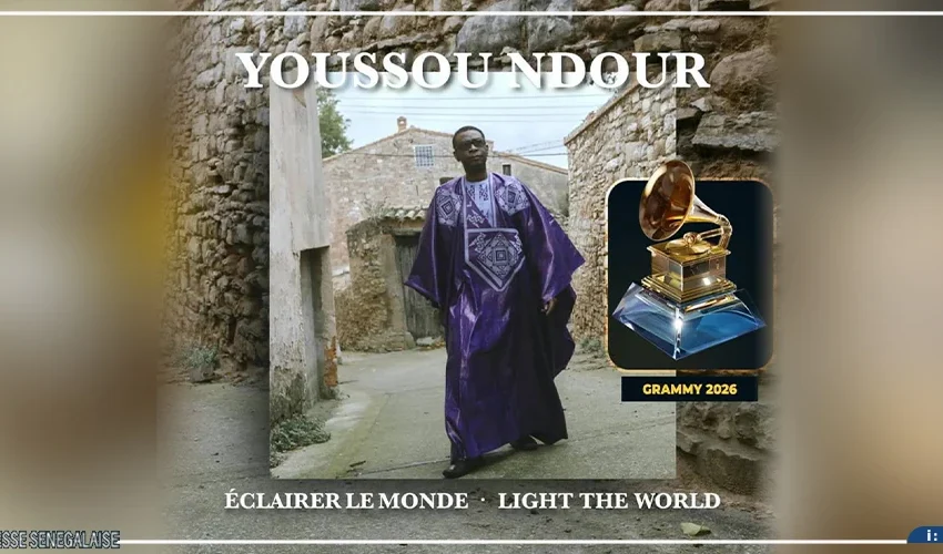  Grammy Awards 2026: Youssou Ndour en lice pour son album ”Eclairer le monde”