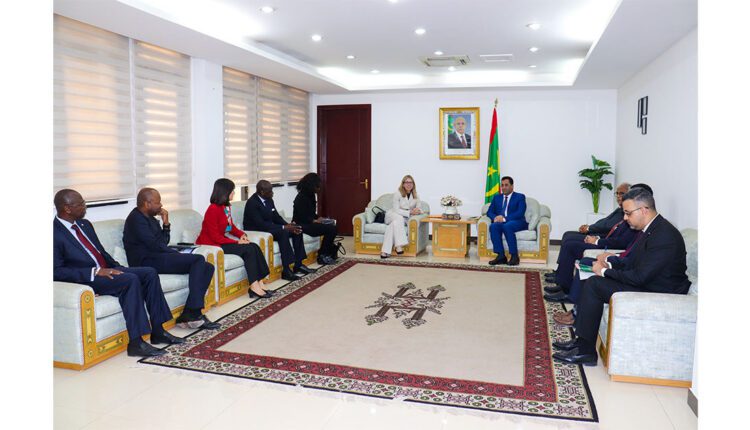 Ould Diay reçoit la directrice générale des opérations de la BM