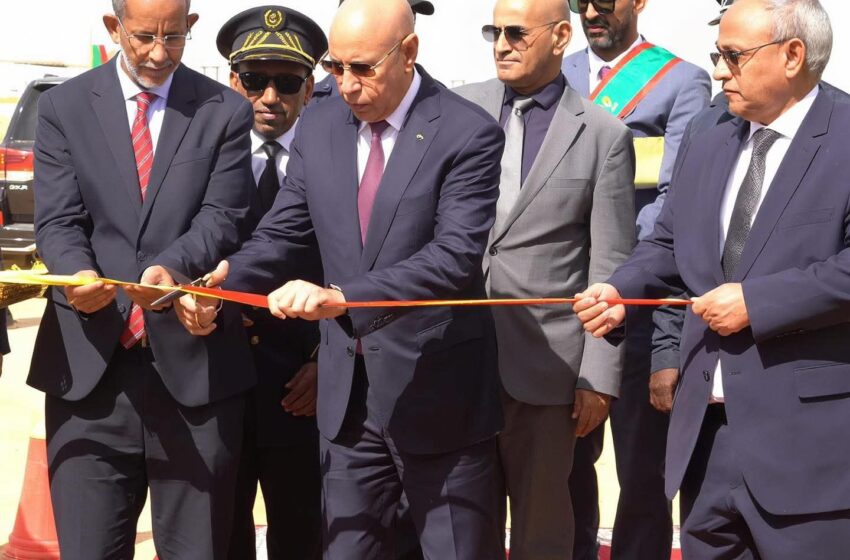  Zouérat: inauguration d’infrastructures et pose de la première pierre de nouveaux équipements (PHOTOS)