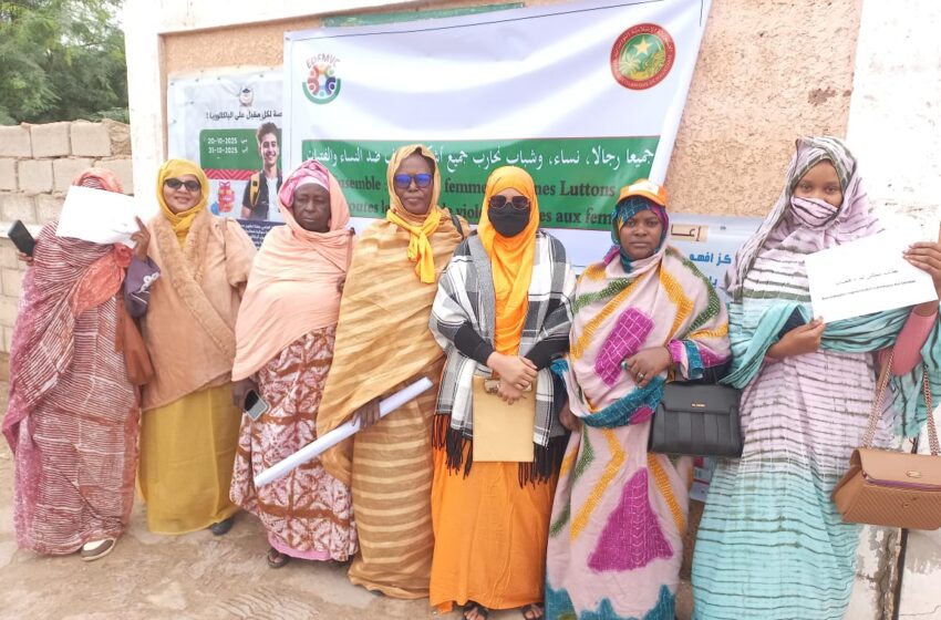  16 jours d’activisme : EDFMVC lance un cri pour mettre fin aux violences faites aux femmes et aux filles (EN IMAGES)