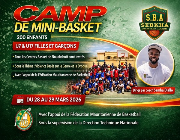 Sebkha: Un camp de mini-basket d’envergure pour 200 jeunes