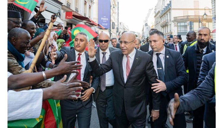 Ghazouani en visite d&rsquo;Etat à Paris
