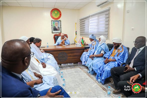 Le président du Conseil régional du Trarza reçoit des imams et s’engage à transmettre leurs doléances aux autorités compétentes (IMAGES)