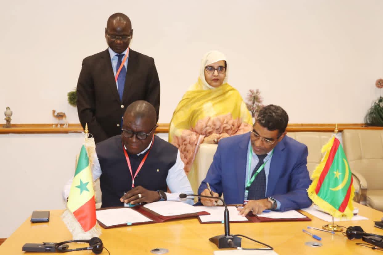 Signature d’un partenariat entre la Mauritanie et le Sénégal dans le domaine de l’environnement marin et côtier