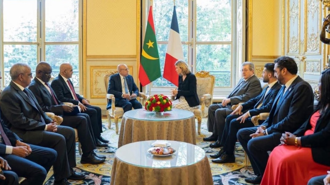 Ghazouani multiplie les rencontres pour renforcer les relations et le partenariat Franco-Mauritanien
