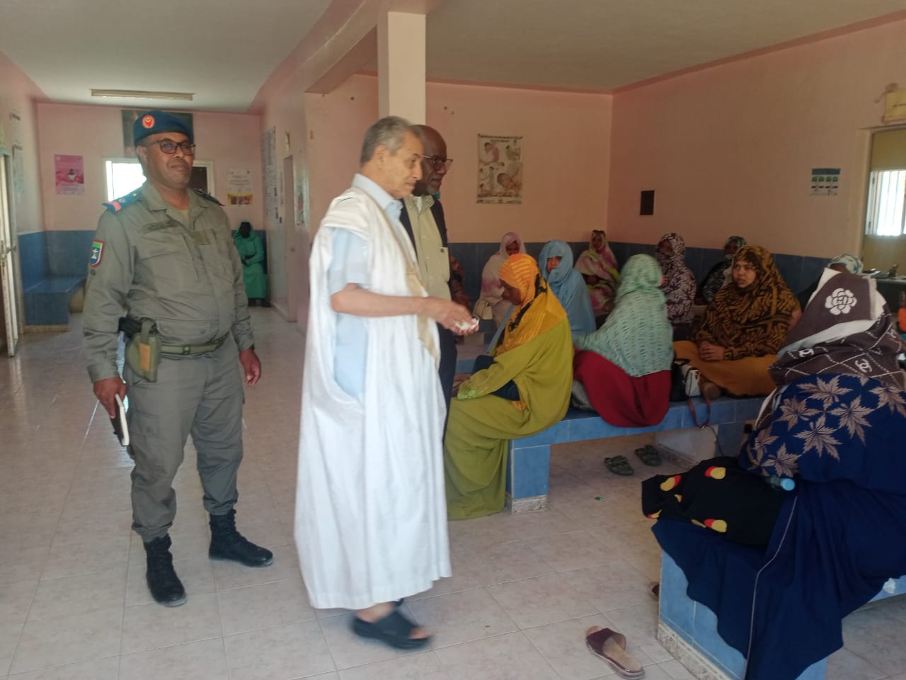 Nouadhibou : Ould BELLALI au sein des centres de santé de la commune(PHOTOS)