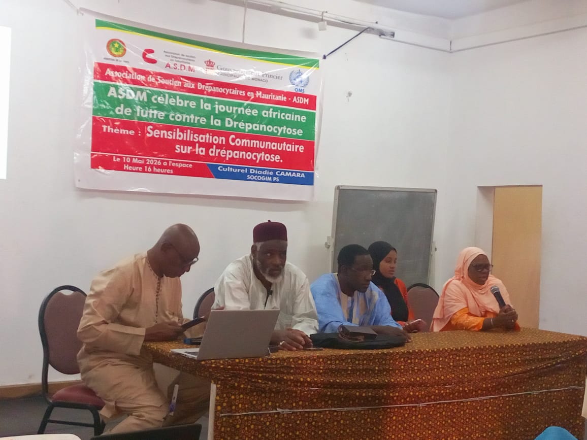 Mauritanie/Santé : Une sensibilisation communautaire renforcée à l&rsquo;occasion de la journée africaine de lutte contre la drépanocytose (EN IMAGES)