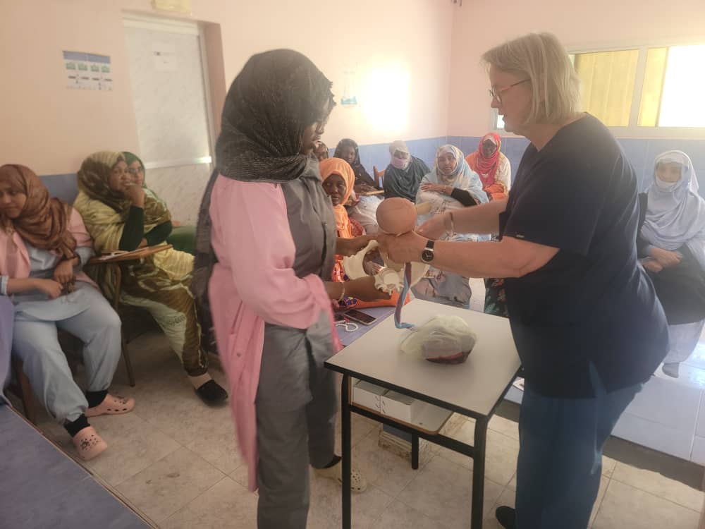 Nouadhibou : Formation des sages-femmes en service au PMI de la mairie en gynécologie obstétrique