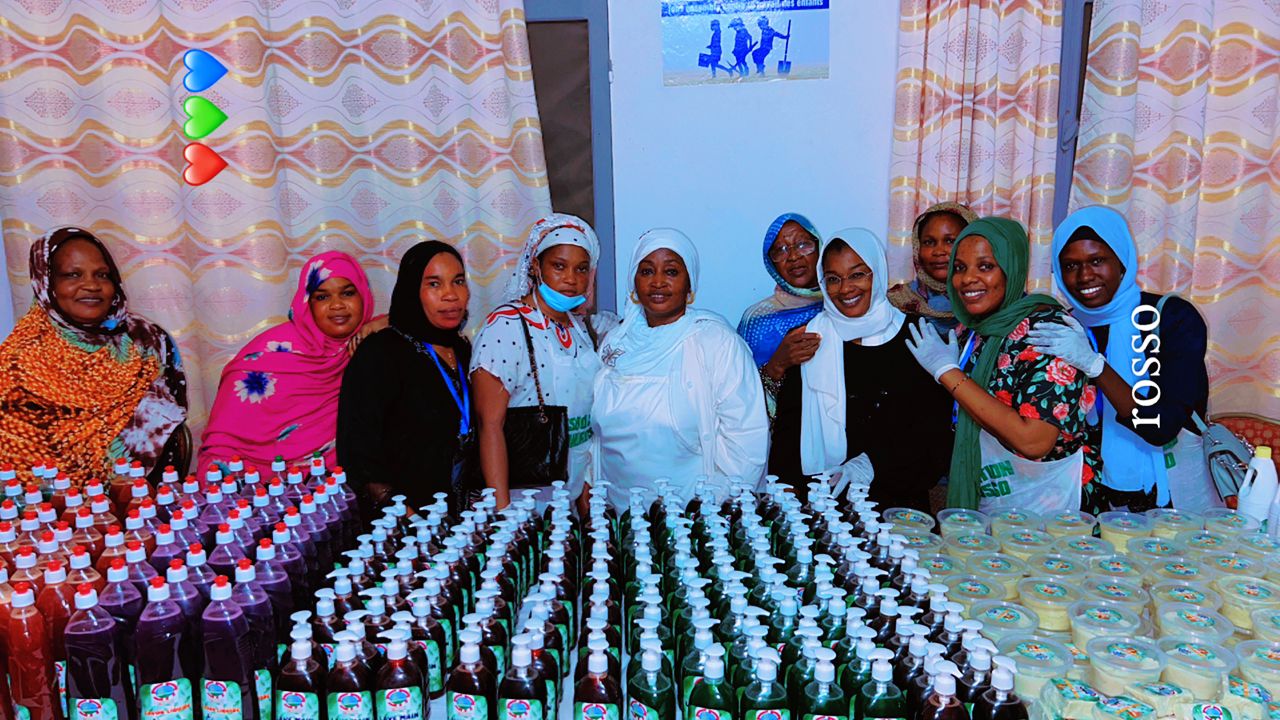 PHOTOS-SUNUROSSO-Autonomisation des femmes : 10 femmes seront formées sur les techniques de fabrication de savon à base de charbon