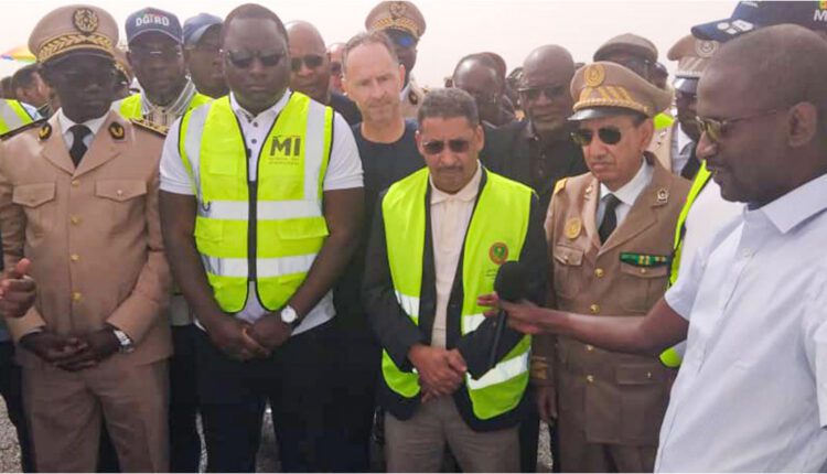 Infrastructures : le ministre de l’Equipement et son homologue sénégalais en visite de terrain sur le pont de Rosso